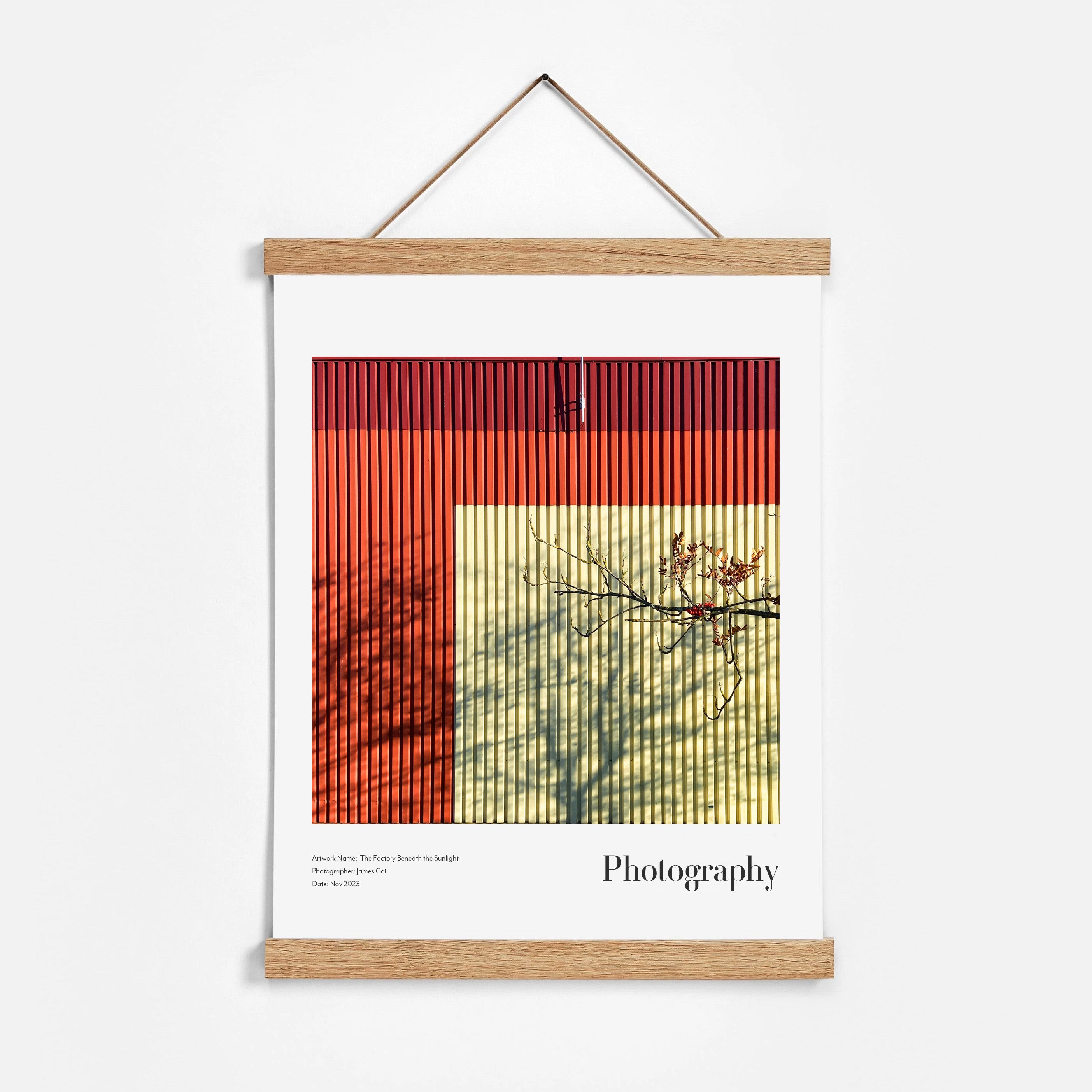 Hanging Wooden Frame