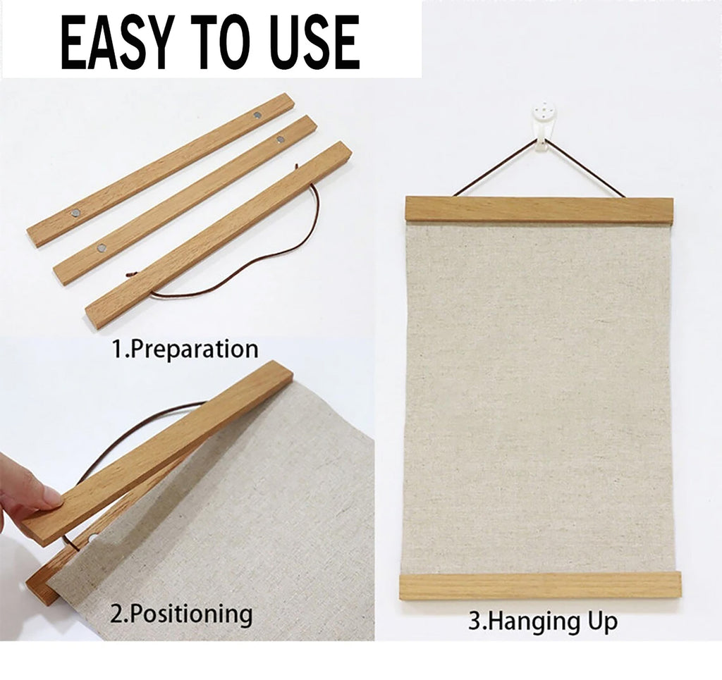 Hanging Wooden Frame