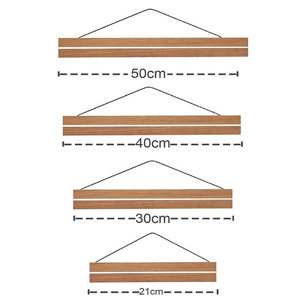 Hanging Wooden Frame