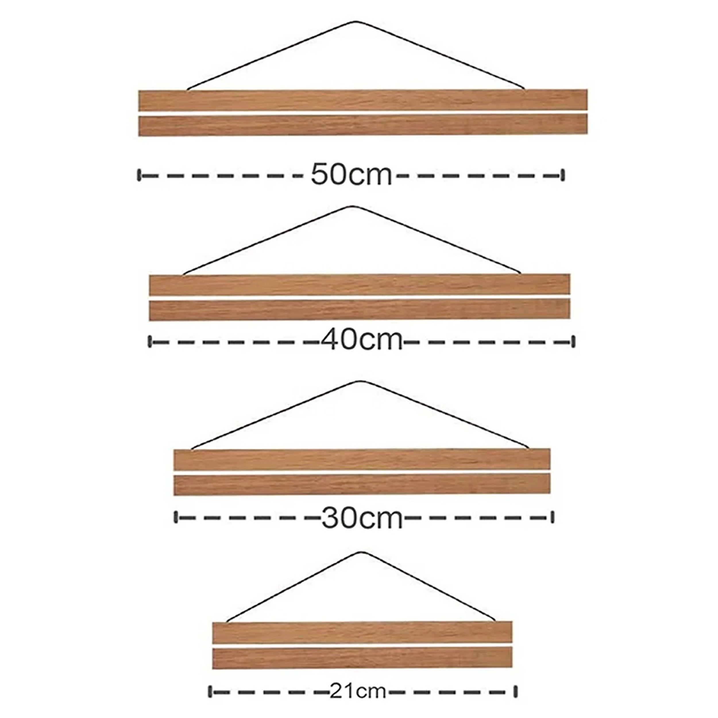 Hanging Wooden Frame