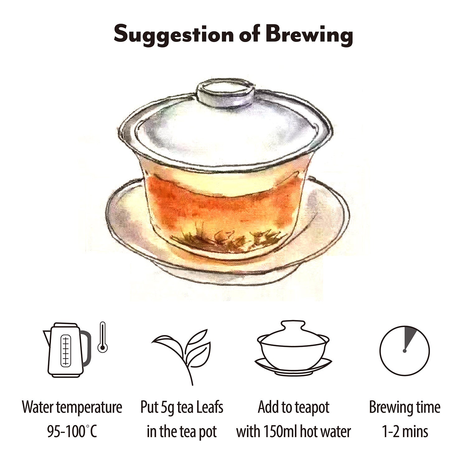 Tsais Premium Lapsang Souchong Black Tea 100% Natural, Loose leaves