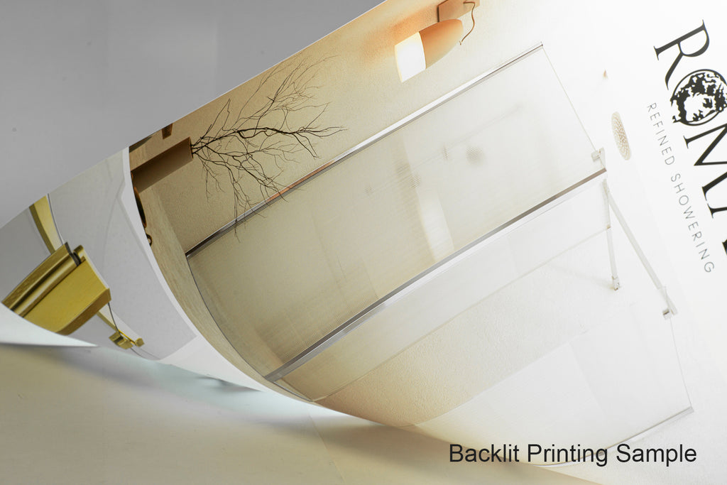 Poster printing with various paper