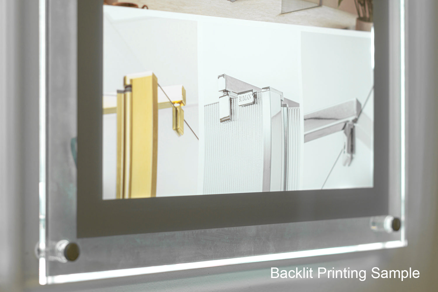 Poster printing with various paper