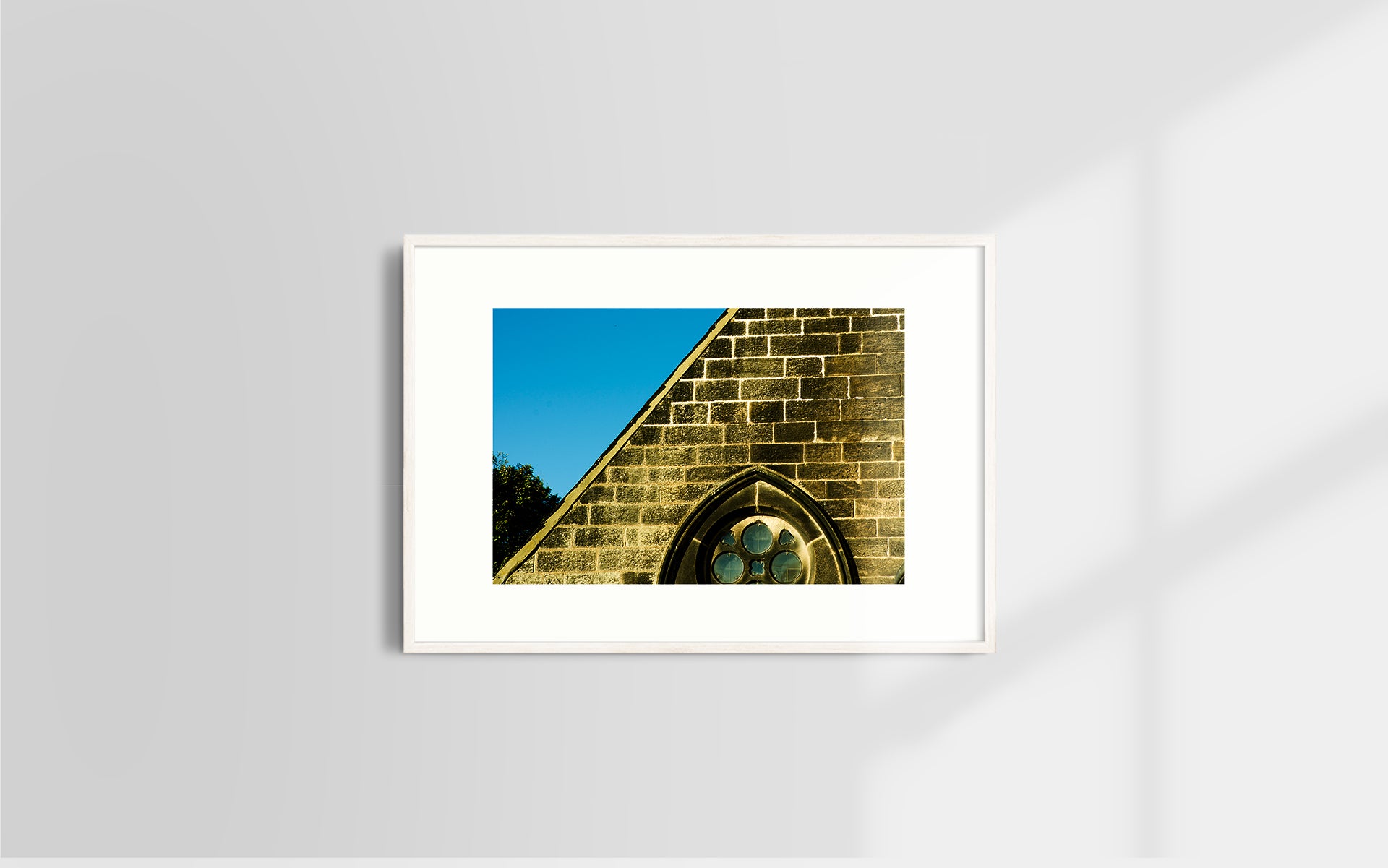 Copyright image - Side view of a traditional church