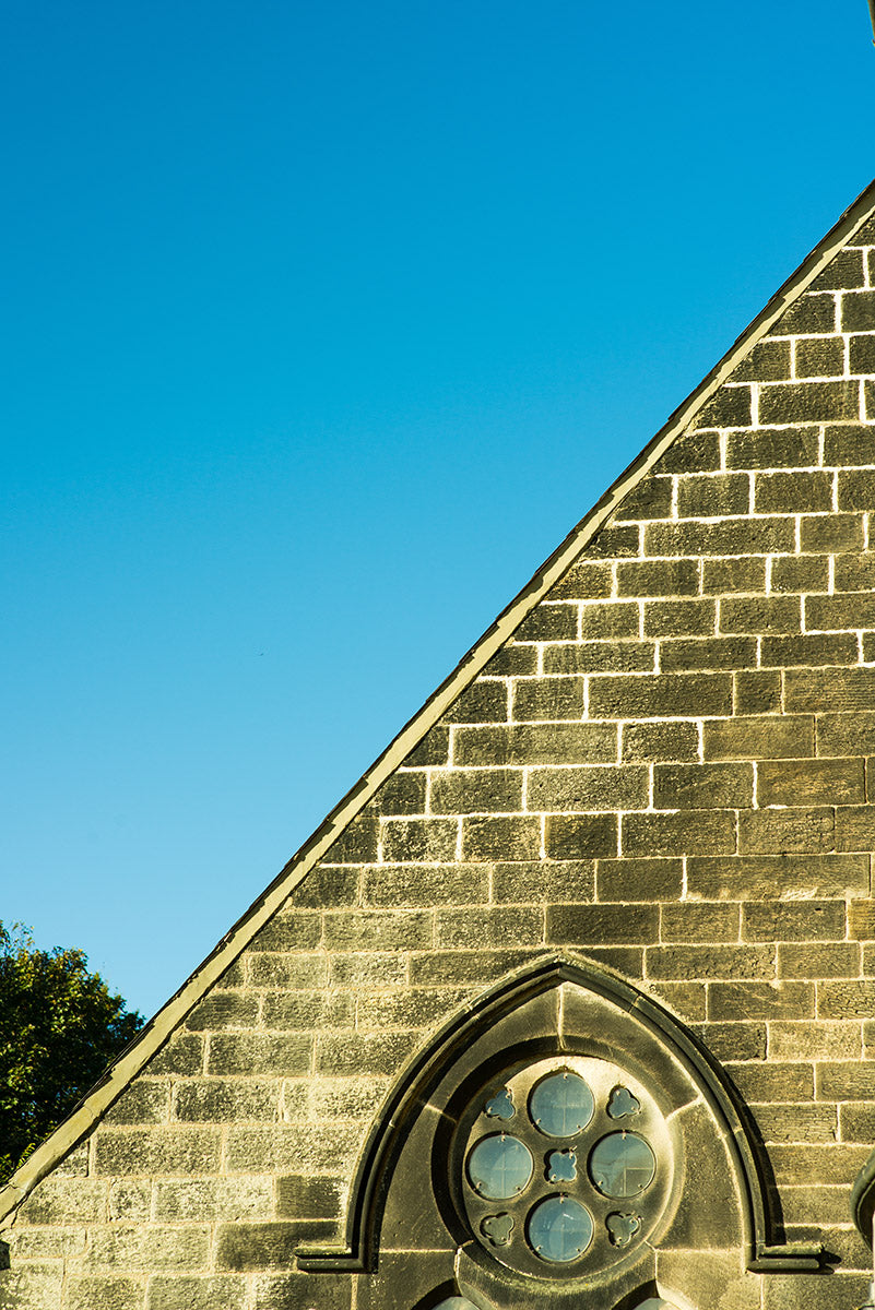 Copyright image - Side view of a traditional church