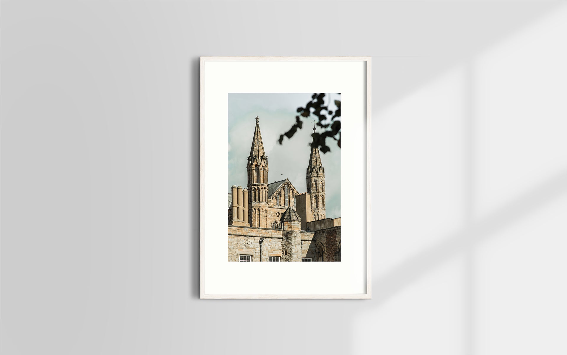 Copyright image - Durham Cathedral, undergoing roof construction