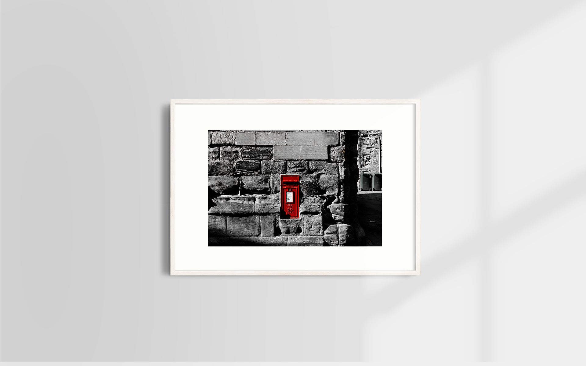 Copyright image - Royalmail Box out of Durham Cathedral