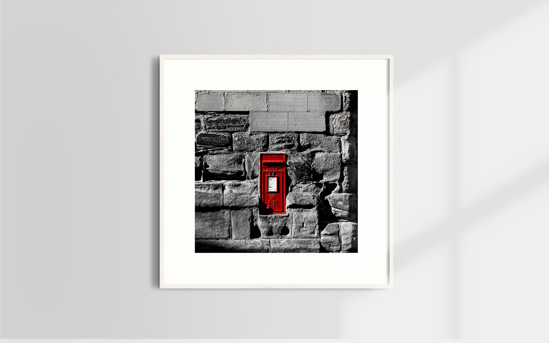 Copyright image - Royalmail Box out of Durham Cathedral