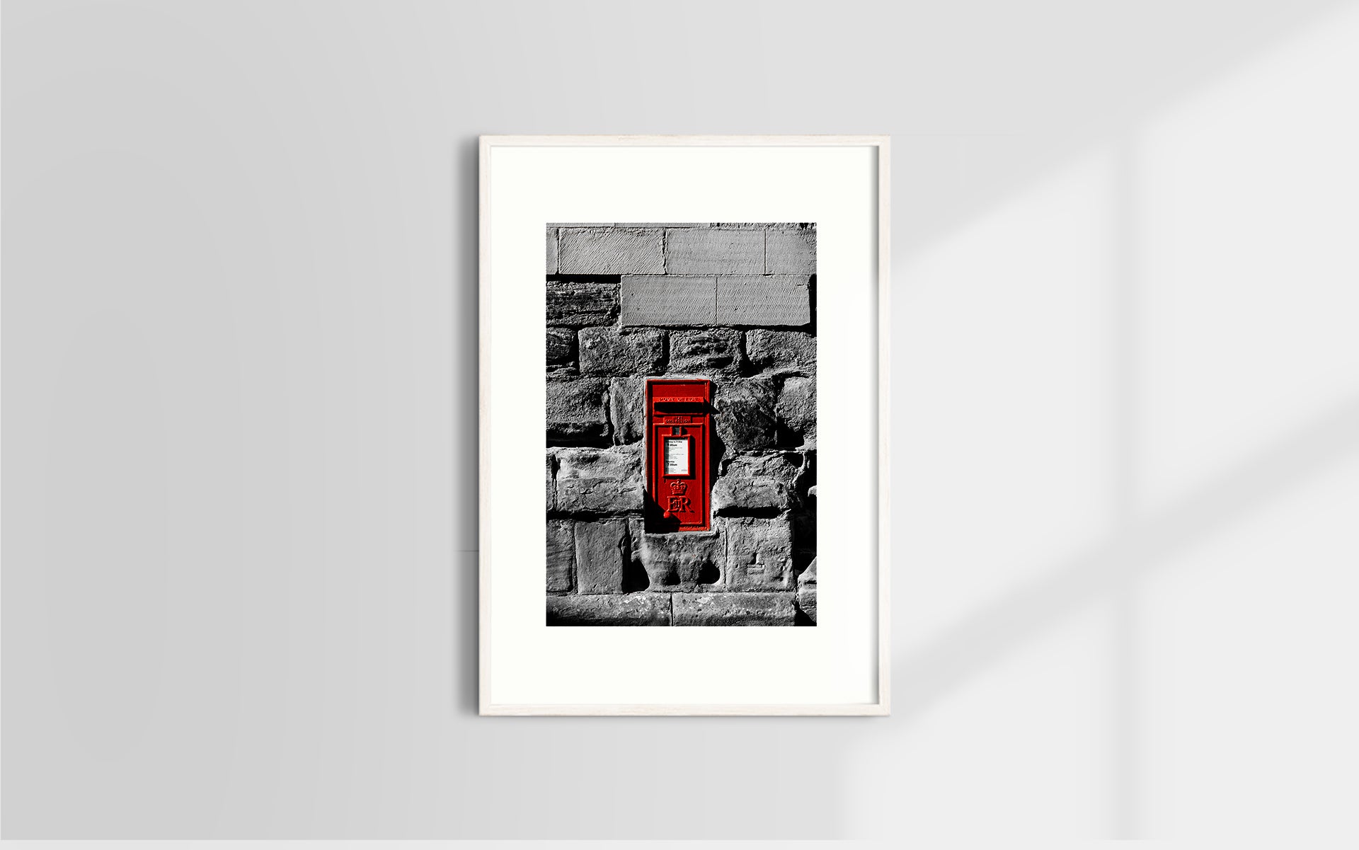 Copyright image - Royalmail Box out of Durham Cathedral