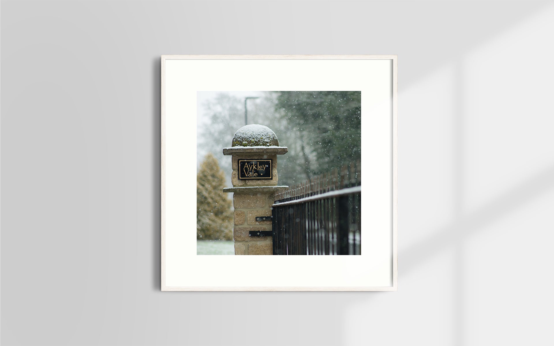 Copyright image - Snowing Day in Aykley Heads Durham