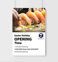 Poster printing with various paper